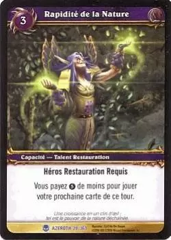 Héros d\'Azeroth - Rapidité de la Nature