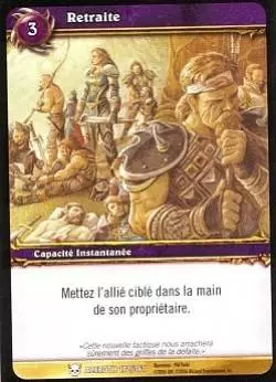 Héros d\'Azeroth - Retraite