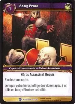 Héros d\'Azeroth - Sang Froid