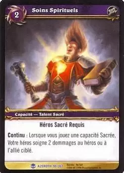 Héros d\'Azeroth - Soins Spirituels