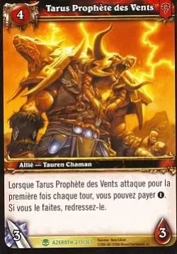 Héros d\'Azeroth - Tarus Prophète des Vents