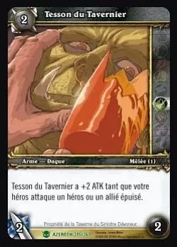 Héros d\'Azeroth - Tesson du Tavernier