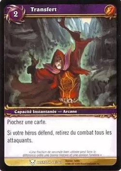 Héros d\'Azeroth - Transfert
