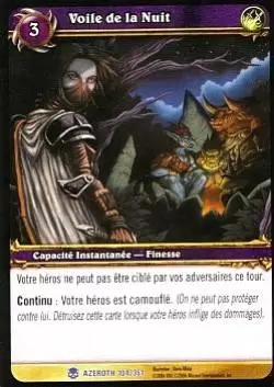 Héros d\'Azeroth - Voile de la Nuit