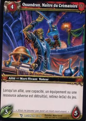 La Marche de la Légion - Ossandran, Maître du Crématoire