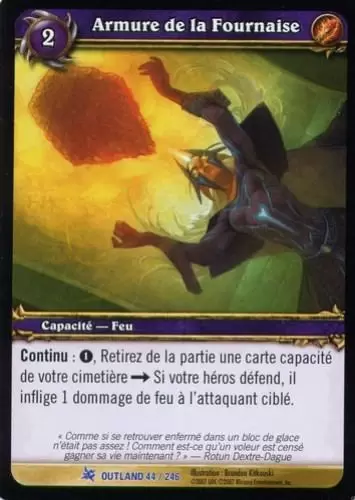 Les Feux de l\'Outreterre - Armure de la Fournaise