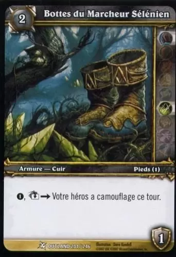Les Feux de l\'Outreterre - Bottes du Marcheur Sélénien