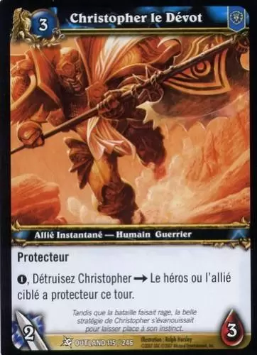 Les Feux de l\'Outreterre - Christopher le Dévot