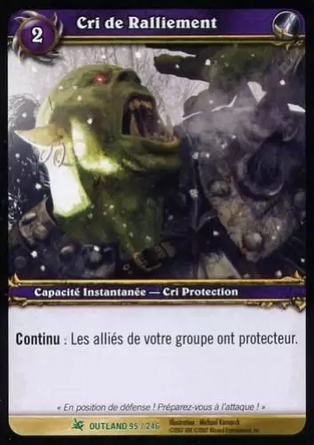Les Feux de l\'Outreterre - Cri de Ralliement