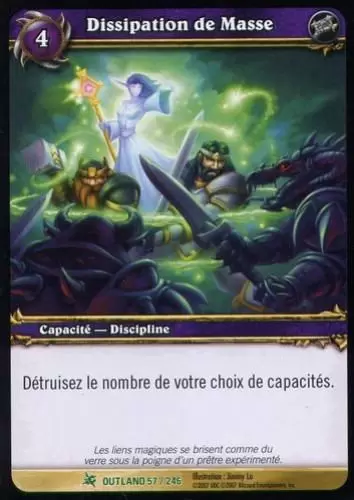 Les Feux de l\'Outreterre - Dissipation de Masse