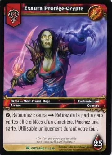 Les Feux de l\'Outreterre - Exaura Protége-Crypte