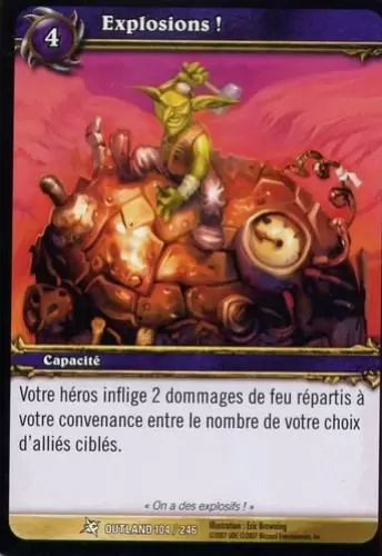 Les Feux de l\'Outreterre - Explosions !