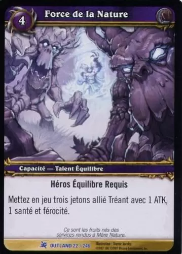 Les Feux de l\'Outreterre - Force de la Nature