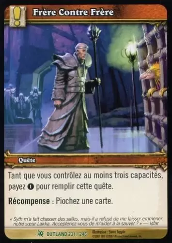 Les Feux de l\'Outreterre - Frère Contre Frère