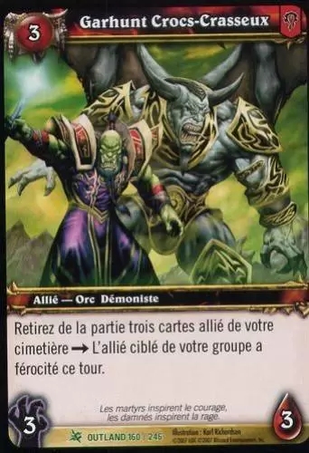 Les Feux de l\'Outreterre - Gahrunt Crocs-Crasseux