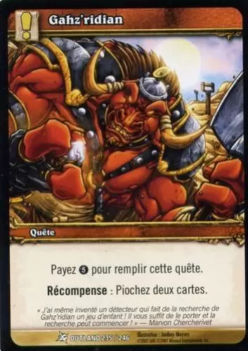 Les Feux de l\'Outreterre - Gahz\'ridian