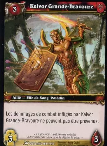 Les Feux de l\'Outreterre - Kelvor Grande-Bravoure