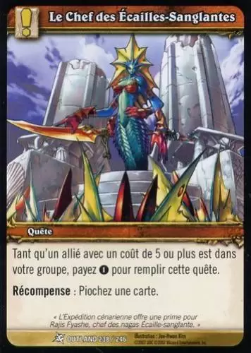 Les Feux de l\'Outreterre - Le Chef des Ecailles-Sanglantes