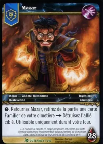 Les Feux de l\'Outreterre - Mazar