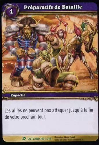 Les Feux de l\'Outreterre - Préparatif de Bataille