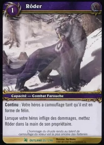 Les Feux de l\'Outreterre - Roder