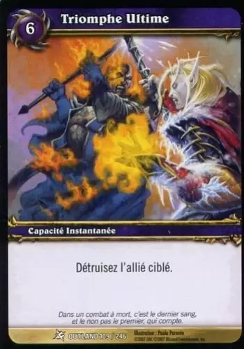 Les Feux de l\'Outreterre - Triomphe Ultime