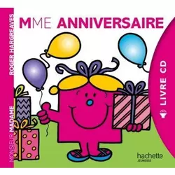 Livre CD - Madame Anniversaire
