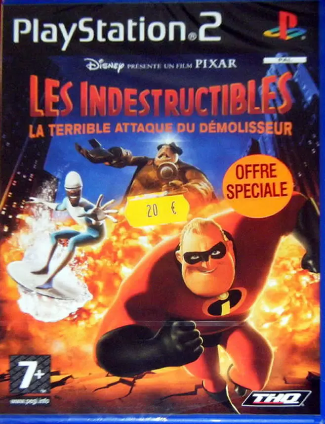 PS2 Games - Les Indestructibles : La Terrible Attaque du Démolisseur (FR)