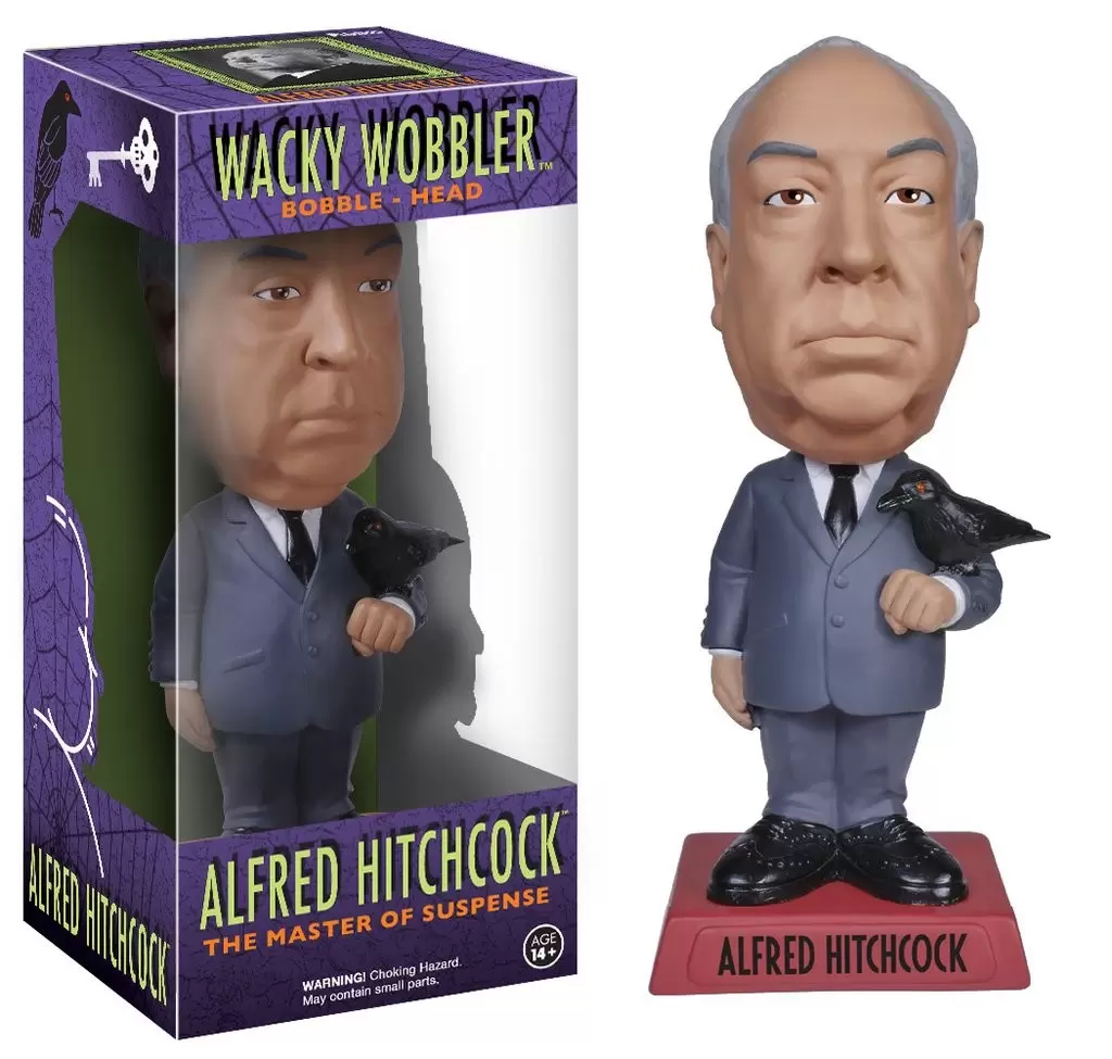 Wacky Wobbler Celebrities - Alfred Hitchcock