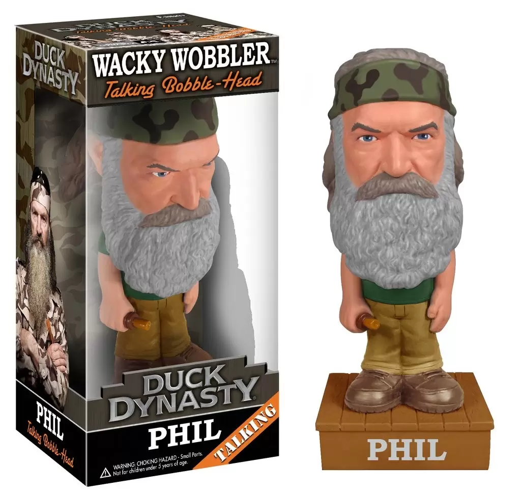 Wacky Wobbler TV Shows - Duck Dynasty - Phil