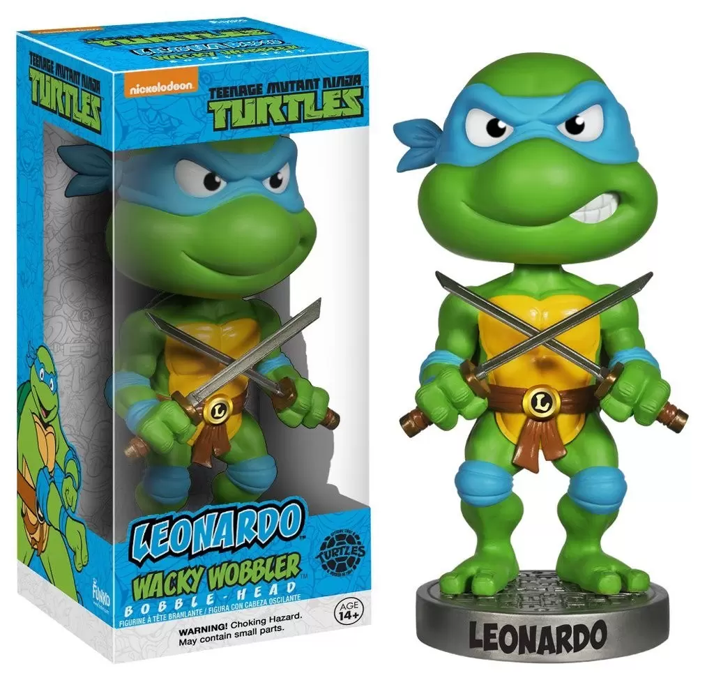 Wacky Wobbler Cartoons - Teenage Mutant Ninja Turtles - Leonardo