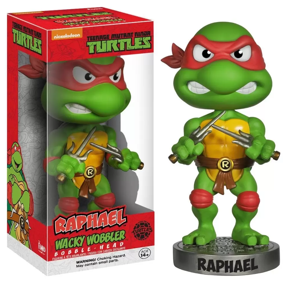 Wacky Wobbler Cartoons - Teenage Mutant Ninja Turtles - Raphael
