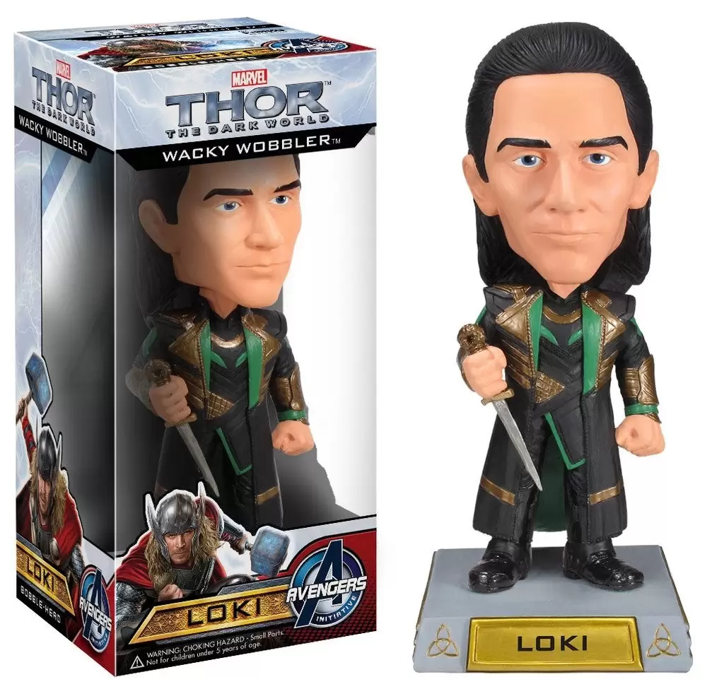 Wacky Wobbler Marvel - Thor: The Dark World MOVIE 2 - Loki