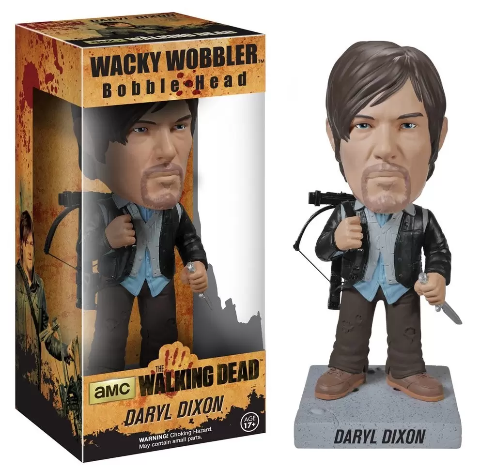 Wacky Wobbler TV Shows - The Walking Dead - Biker Daryl Dixon