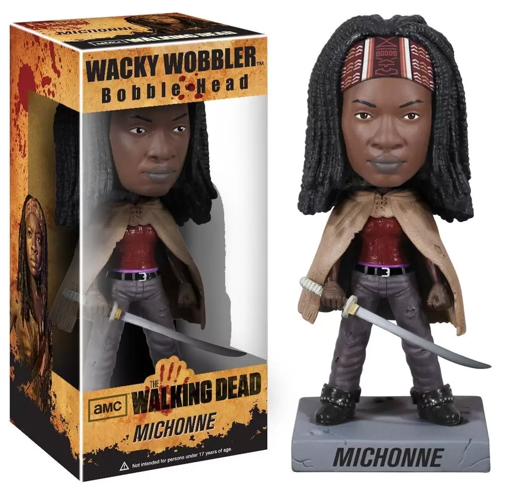 Wacky Wobbler TV Shows - The Walking Dead - Michonne