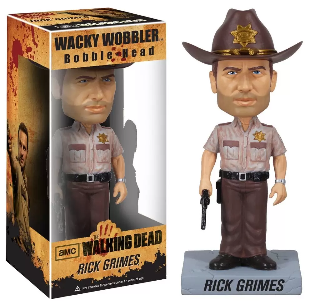 Wacky Wobbler TV Shows - The Walking Dead - Rick Grimes
