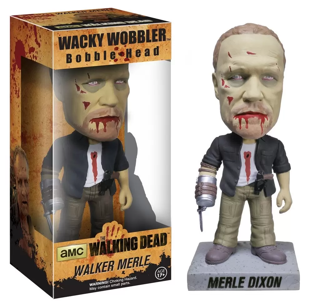 Wacky Wobbler TV Shows - The Walking Dead - Zombie Merle