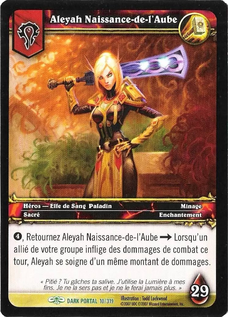 À travers la Porte des Ténèbres - Aleyah Naissance-de-l\'aube