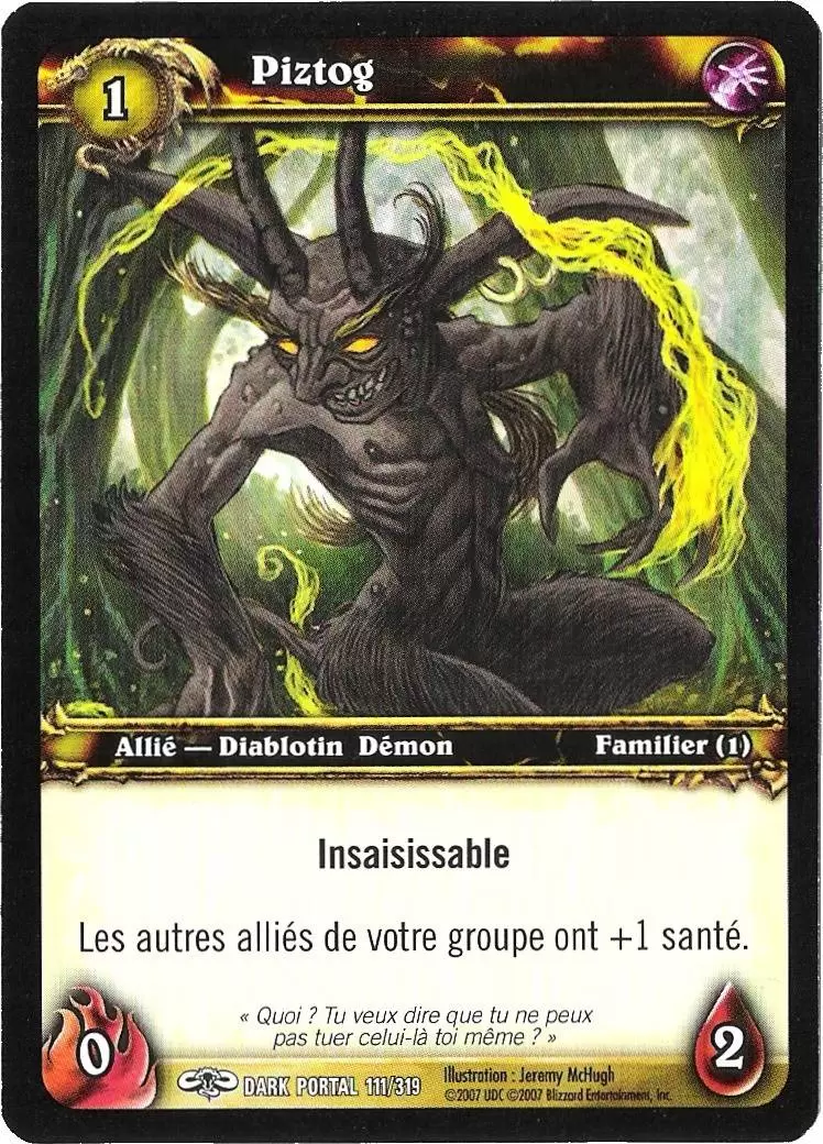 À travers la Porte des Ténèbres - Piztog