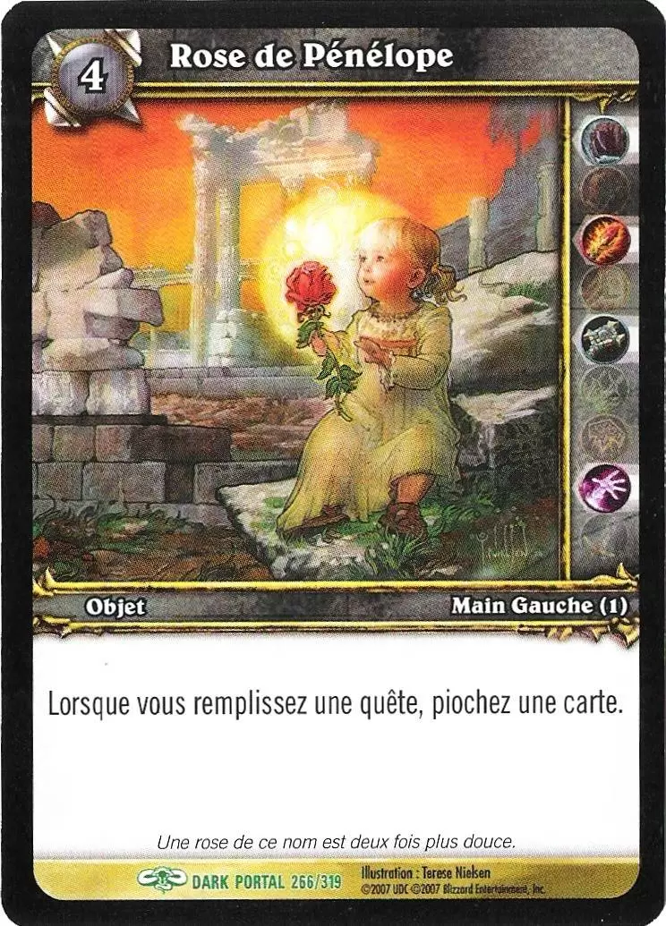 À travers la Porte des Ténèbres - Rose de Pénélope