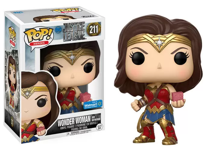 POP! Heroes - Justice League - Wonder Woman and Motherbox