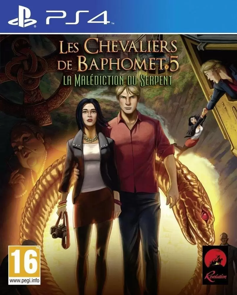 PS4 Games - Les Chevaliers de Baphomet : La Malédiction du serpent (FR)