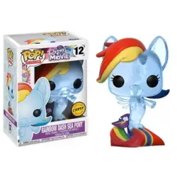 My Little Pony The Movie - Rainbow Dash Sea Pony Translucent