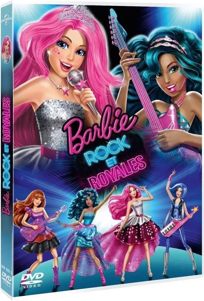 Dvd Barbie - Barbie - Rock et royales