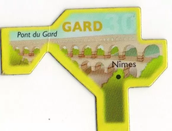 Magnets LE GAULOIS : Départ\'Aimant (Ancienne collection) - 30 - Gard