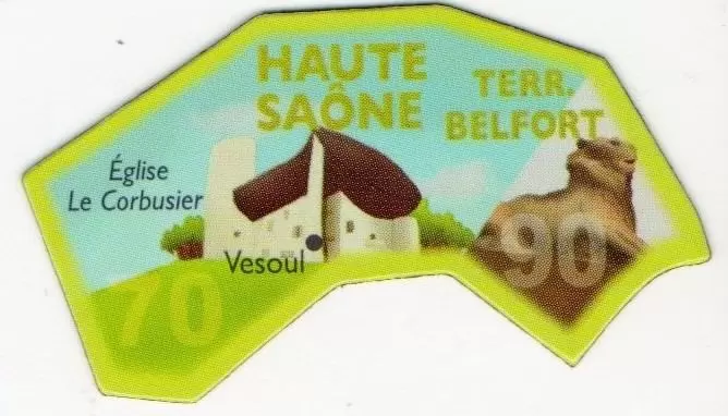 Magnets LE GAULOIS : Départ\'Aimant (Ancienne collection) - 70/90 - Haute-Saône & Territoire de Belfort