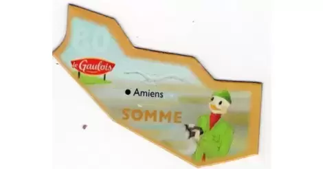 Magnet France Département 80 Somme Amiens Le Gaulois NEUF sans Blister 