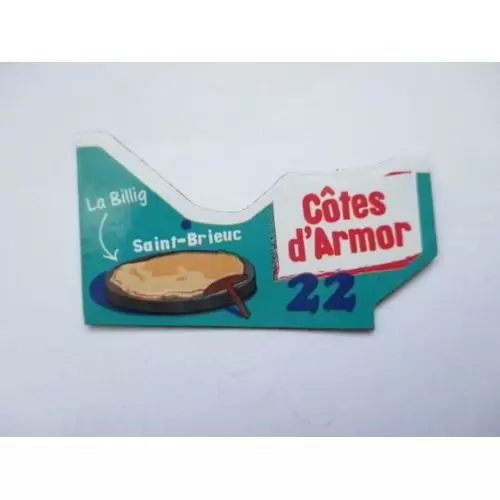 Magnets LE GAULOIS : Départ\'Aimant (Nouvelle collection) - 22 - Côtes-d\'Armor