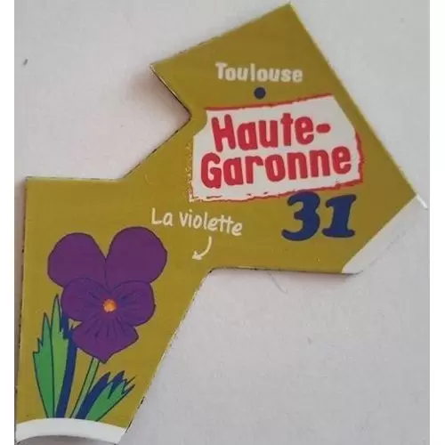 Magnets LE GAULOIS : Départ\'Aimant (Nouvelle collection) - 31 - Haute-Garonne