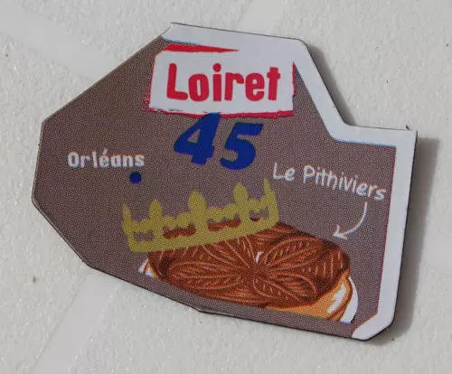 Magnets LE GAULOIS : Départ\'Aimant (Nouvelle collection) - 45 - Loiret